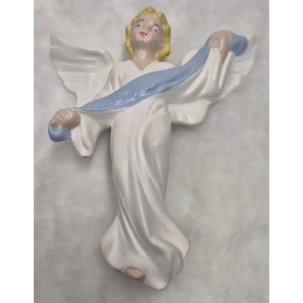 Vtg.‎ Christmas Atlantic Mold 18 Piece Nativity Ceramic Hand Painted Holy Family